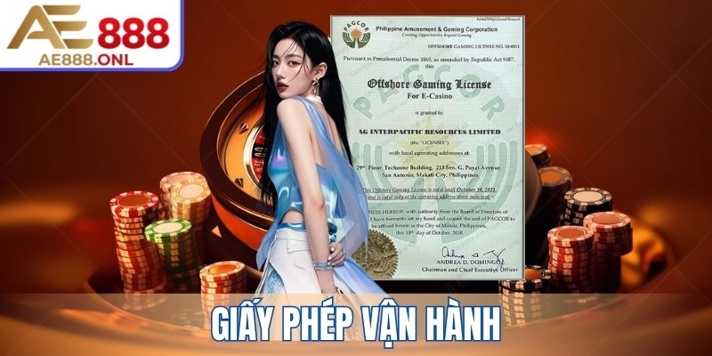 Giấy phép vận hành