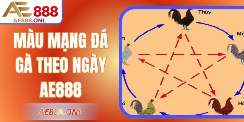 Màu Mạng Đá Gà Theo Ngày AE888 – Chọn Chiến Kê Chuẩn