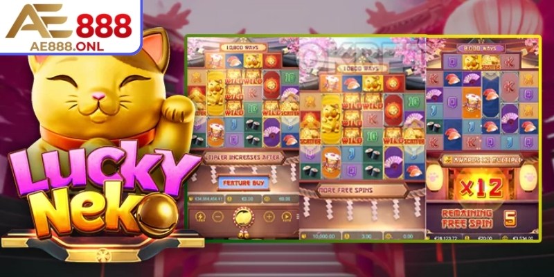 Neko May Mắn AE888 – Mức Thưởng Và Những Tính Năng Hot 2 Những tính năng hot có trong trò chơi giúp kiếm tiền to
