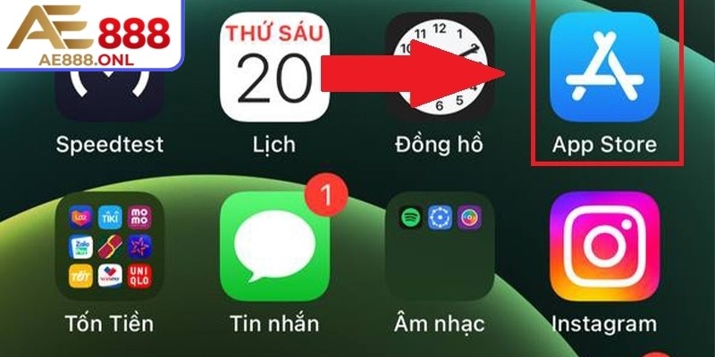 Tải App AE888 2 Tải ứng dụng nhanh chóng với App Store trên iOS
