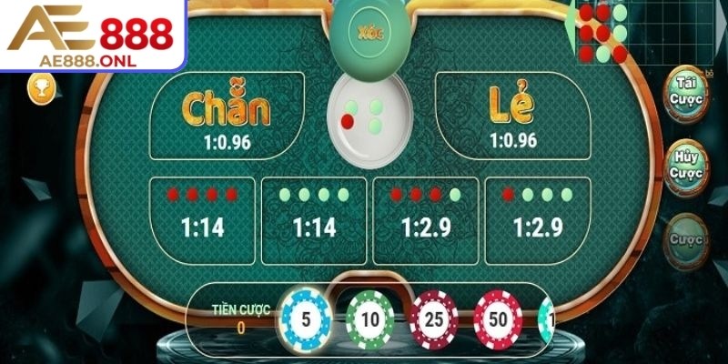 Xóc Đĩa AE888 Hứng Khởi Cùng Những Ván Cược Kịch Tính 3 Quan sát kết quả nhiều lượt xóc liên tiếp giúp nhận biết xu hướng xuất hiện